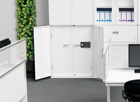 システム収納耐火庫